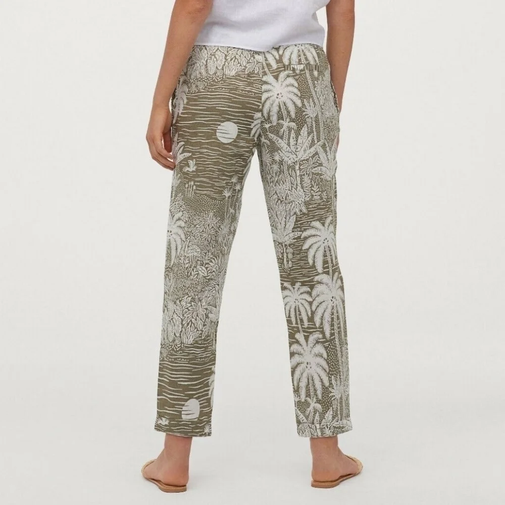 Desmond & Dempsey x H&M Pull-on Linen Pants 2